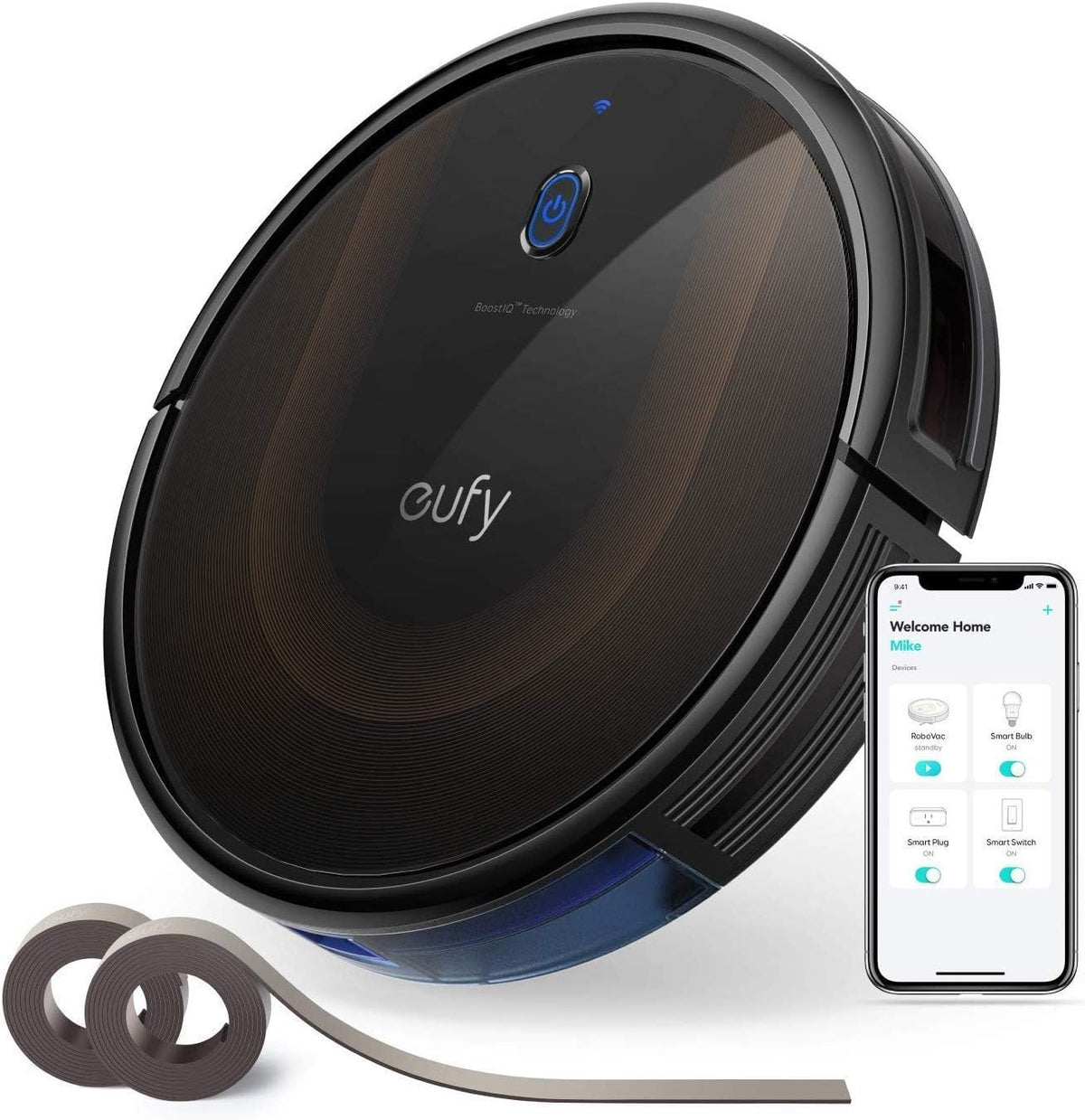 eufy C28 Omni, Robot Vacuum Cleaner with Mop,HydroJet Self Clean Roller Mop