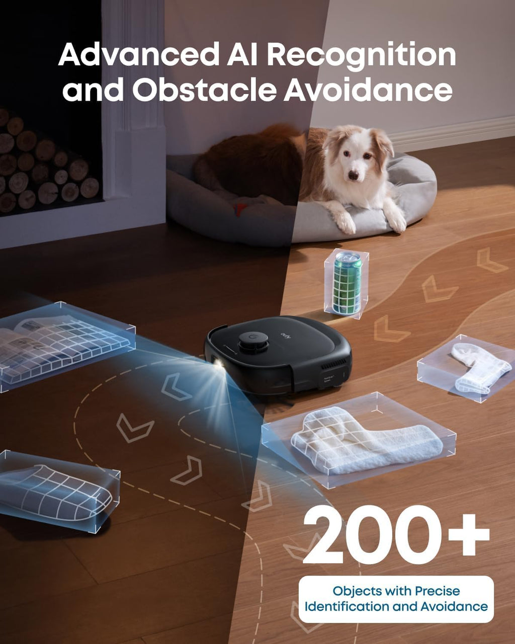 eufy C28 Omni, Robot Vacuum Cleaner with Mop,HydroJet Self Clean Roller Mop