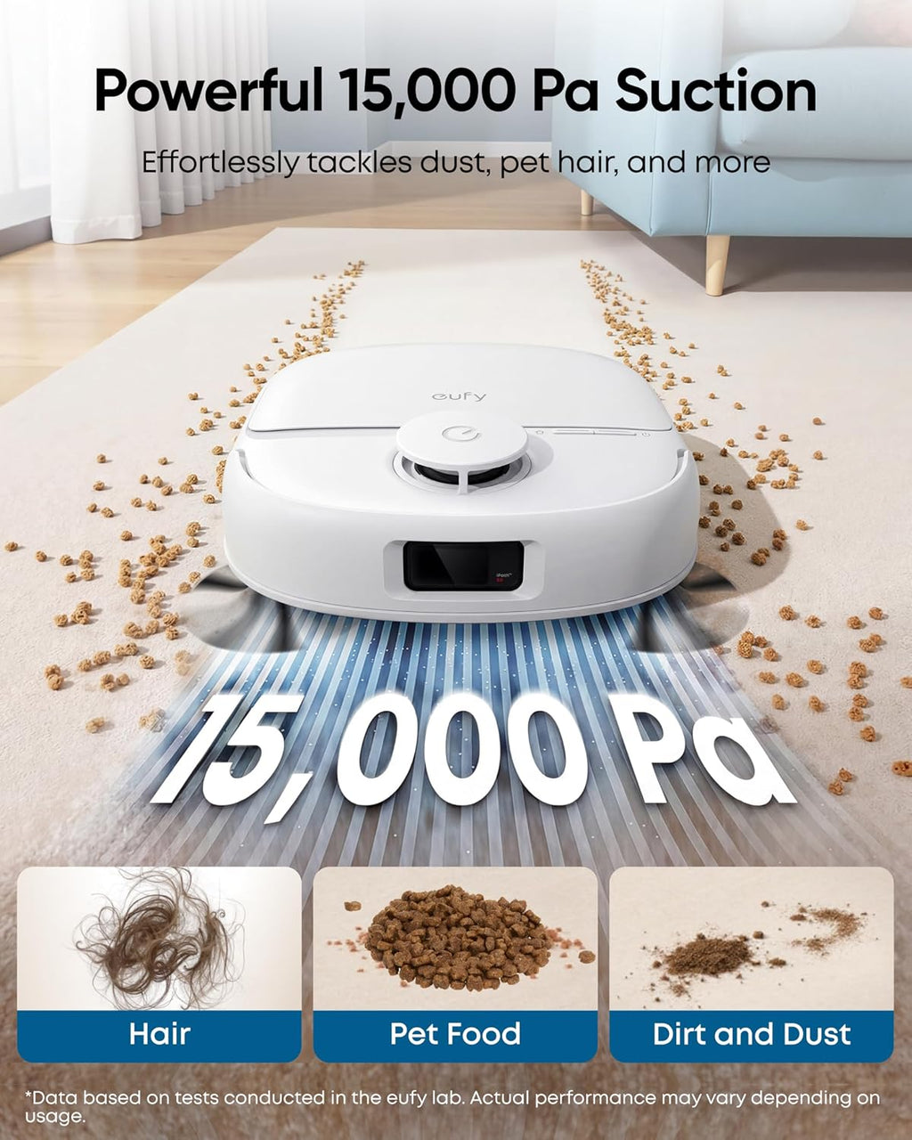 eufy C28 Omni, Robot Vacuum Cleaner with Mop,HydroJet Self Clean Roller Mop