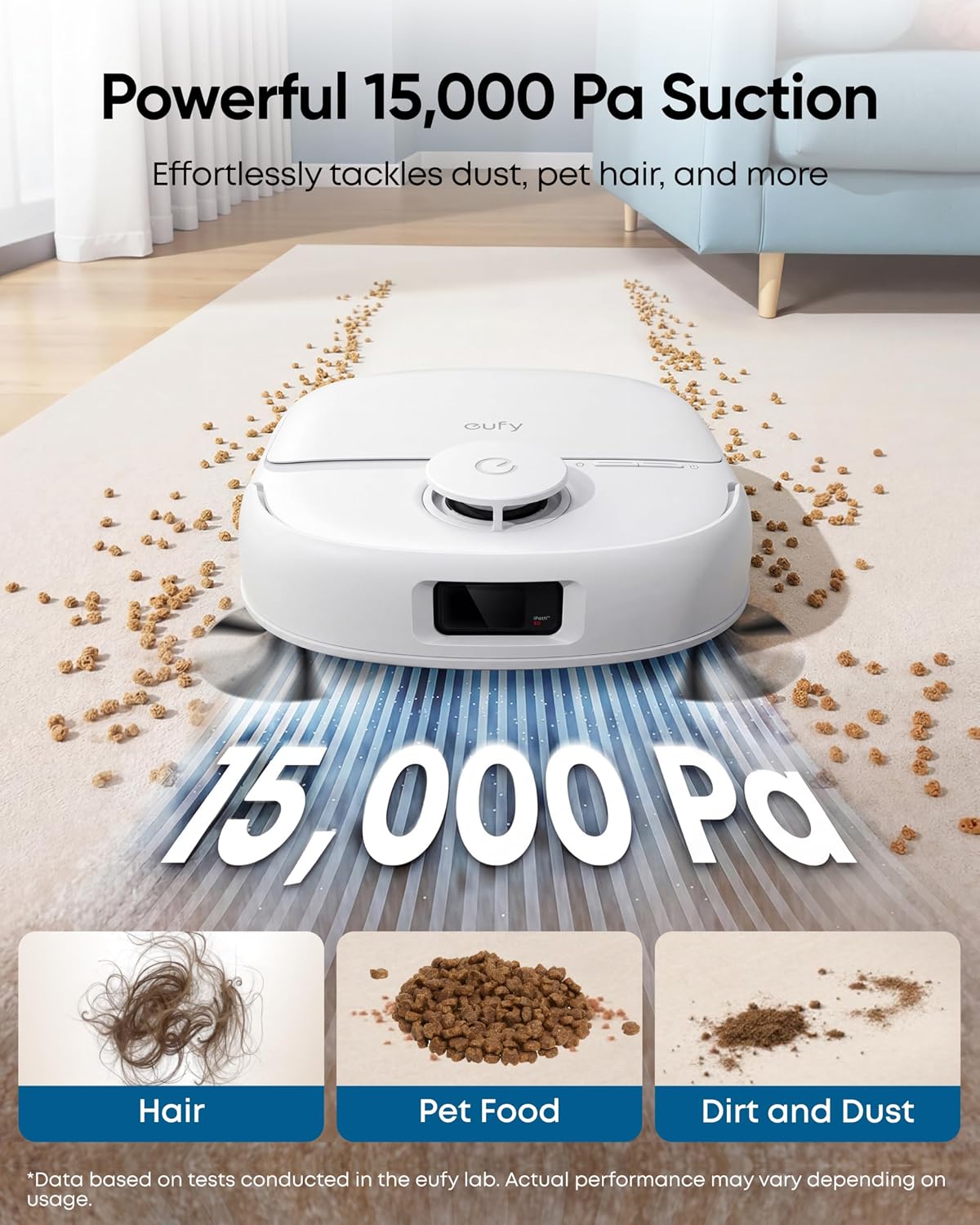 eufy C28 Omni, Robot Vacuum Cleaner with Mop,HydroJet Self Clean Roller Mop